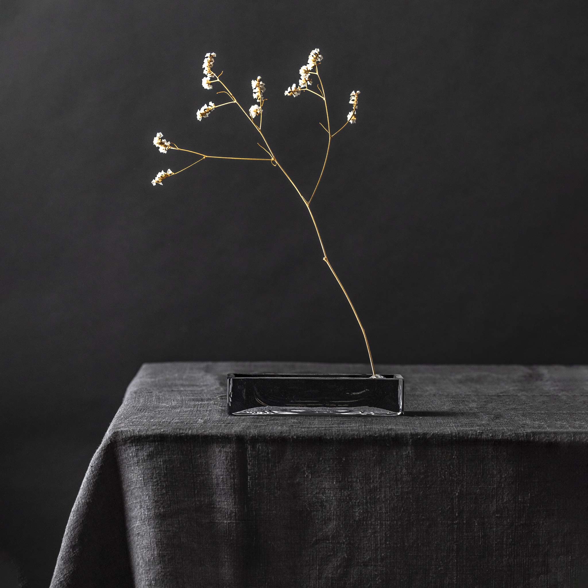 YALI MITATE VESSEL BLACK / CLEAR