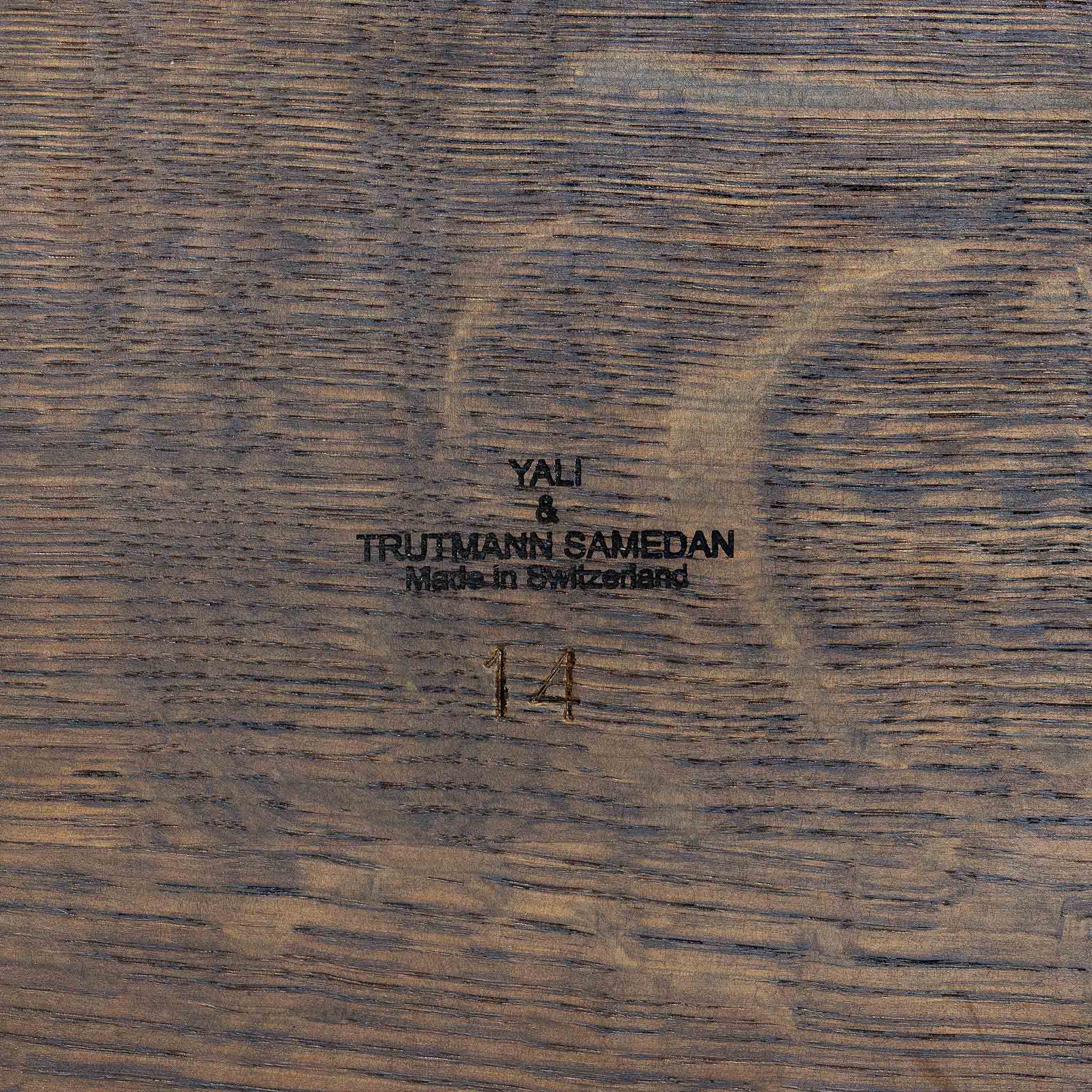 YALI MOUNTAIN STOOL SMOKED OAK 