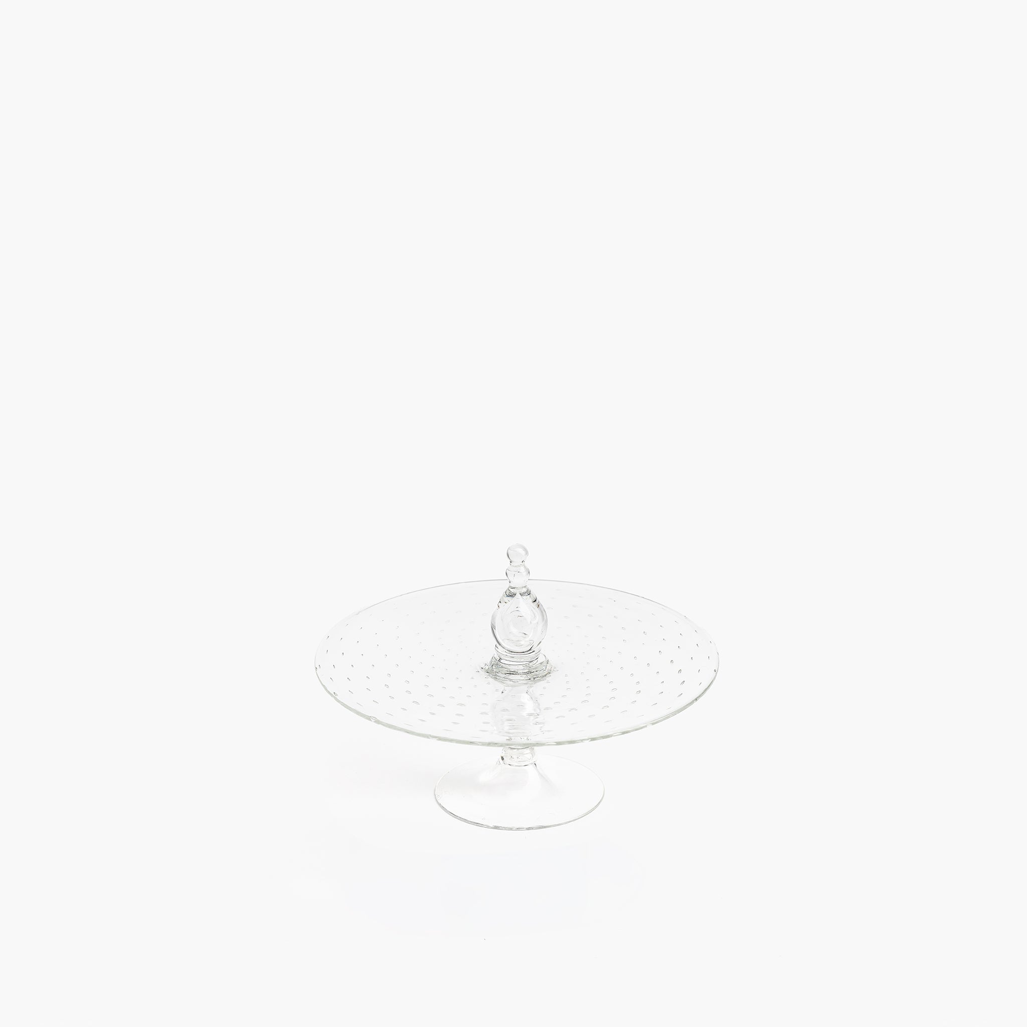 YALI RAIN CAKE STAND #1 CLEAR