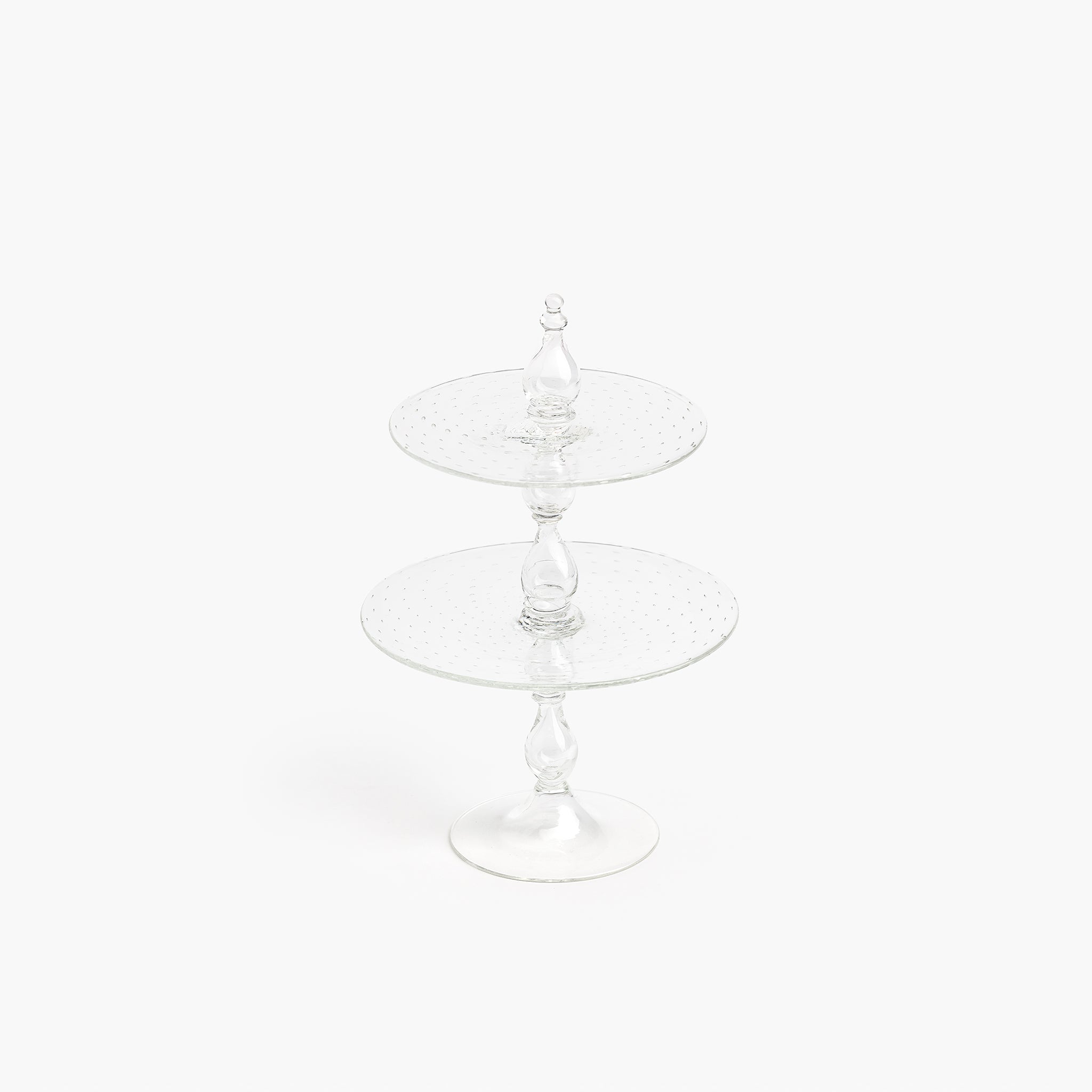 YALI RAIN CAKE STAND #3 CLEAR