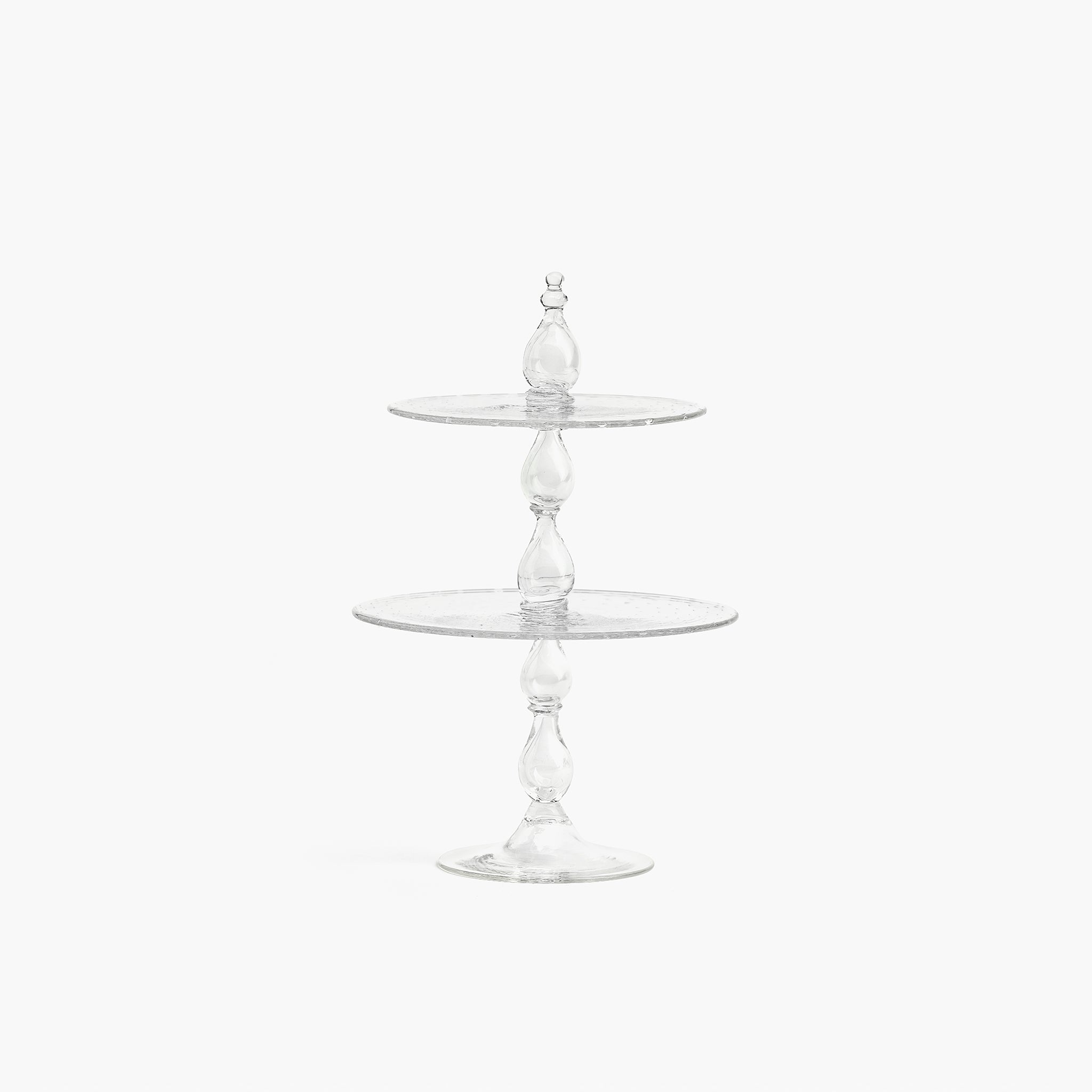 YALI RAIN CAKE STAND #3 CLEAR