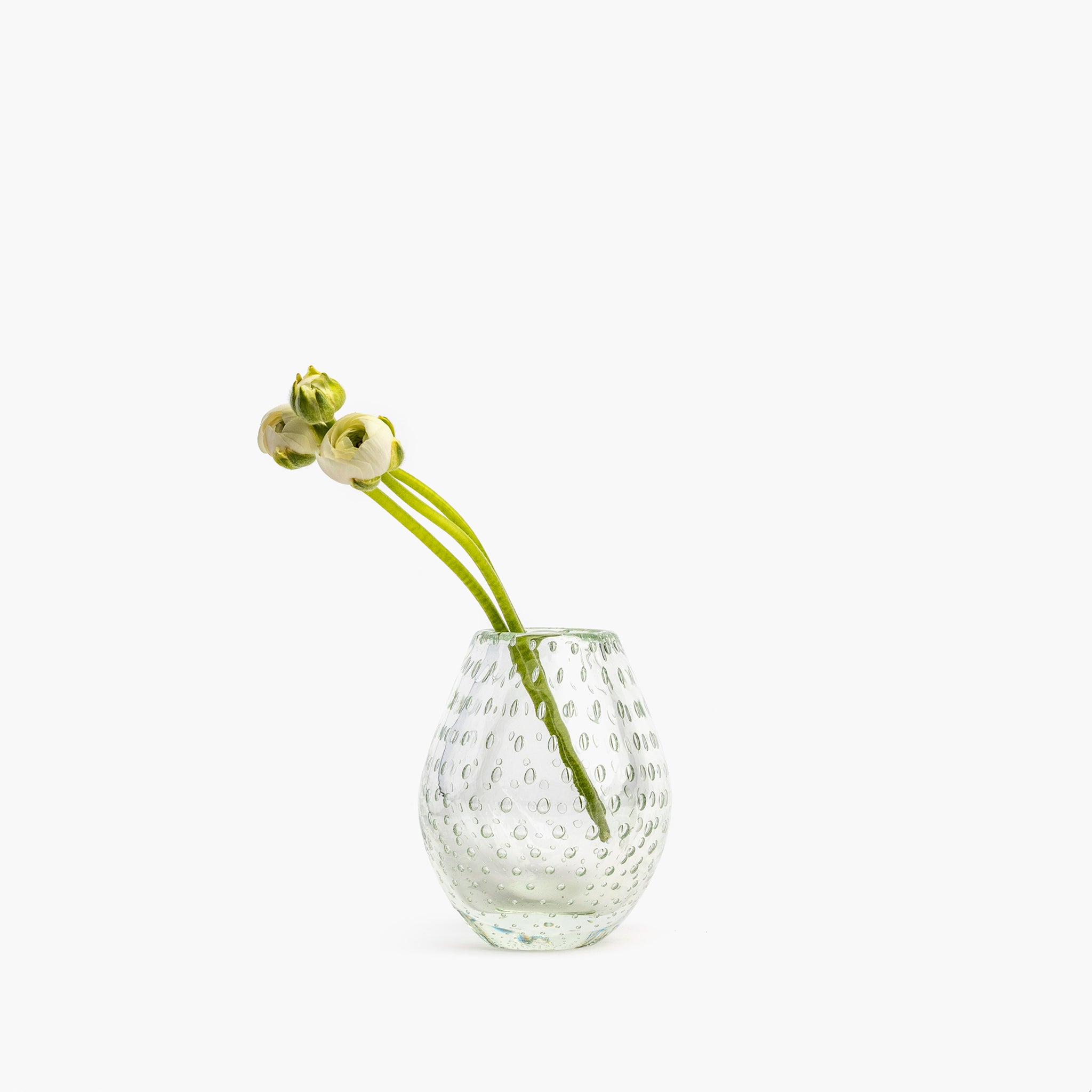 YALI RAINDROP VASE CLEAR SMALL