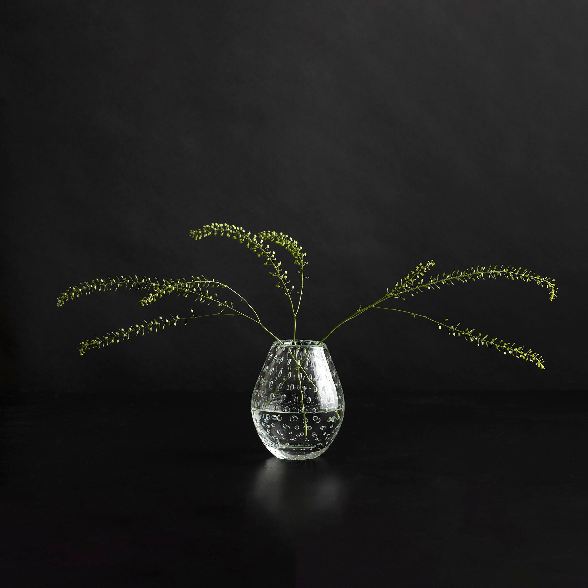 YALI RAINDROP VASE CLEAR SMALL