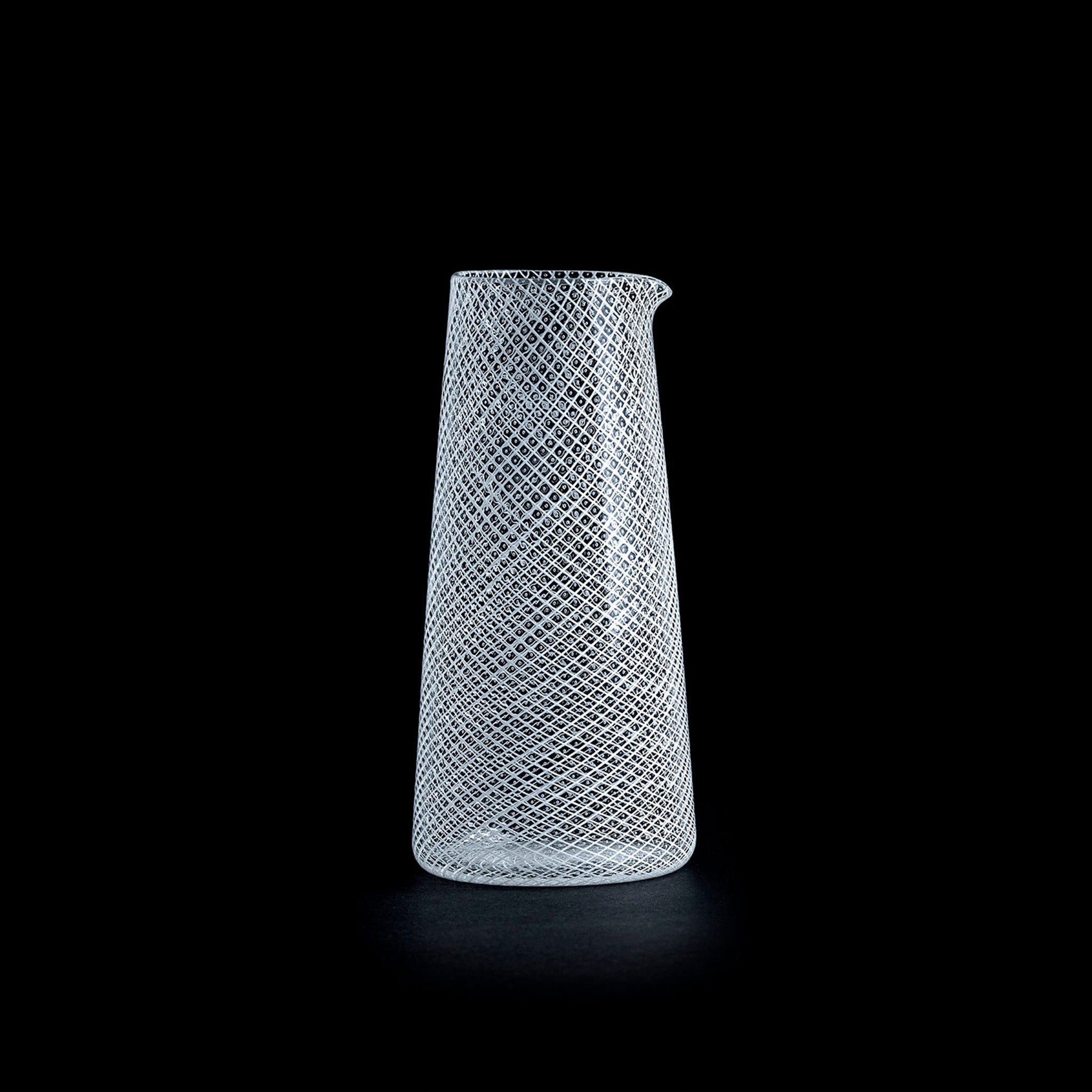 YALI RETICELLO SHE CARAFE WHITE SMALL