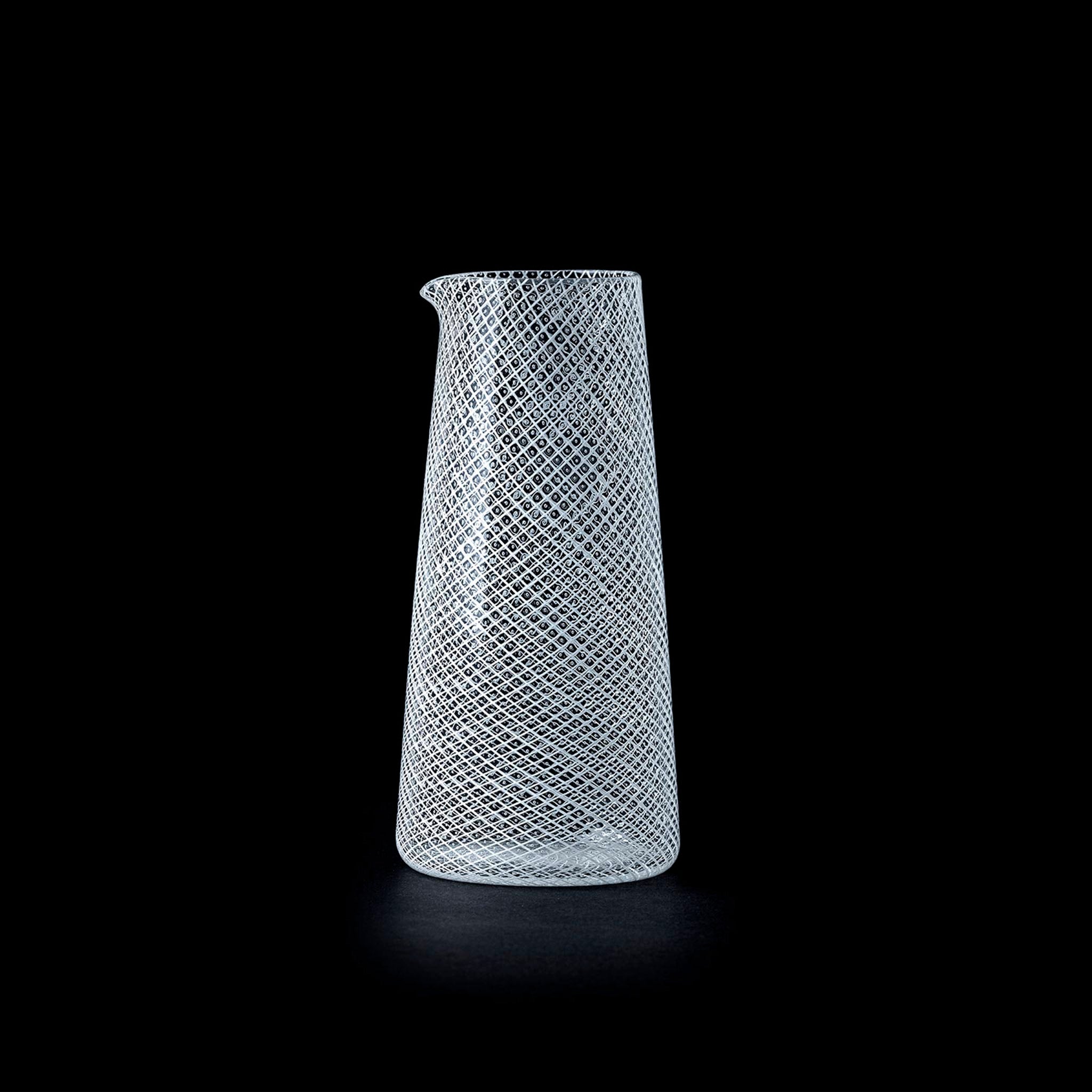 YALI RETICELLO SHE CARAFE WHITE SMALL