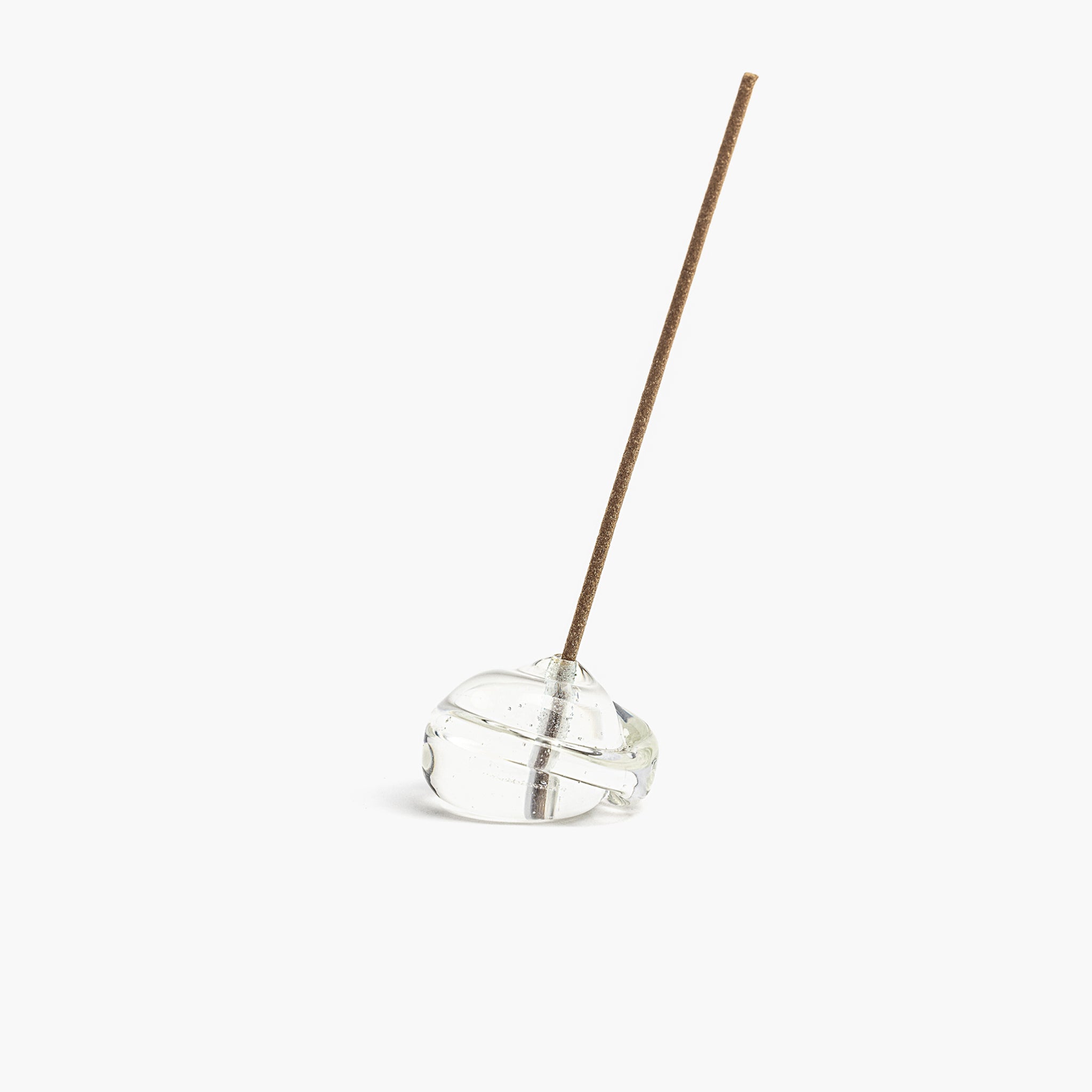 YALI SASSO INCENSE HOLDER CLEAR