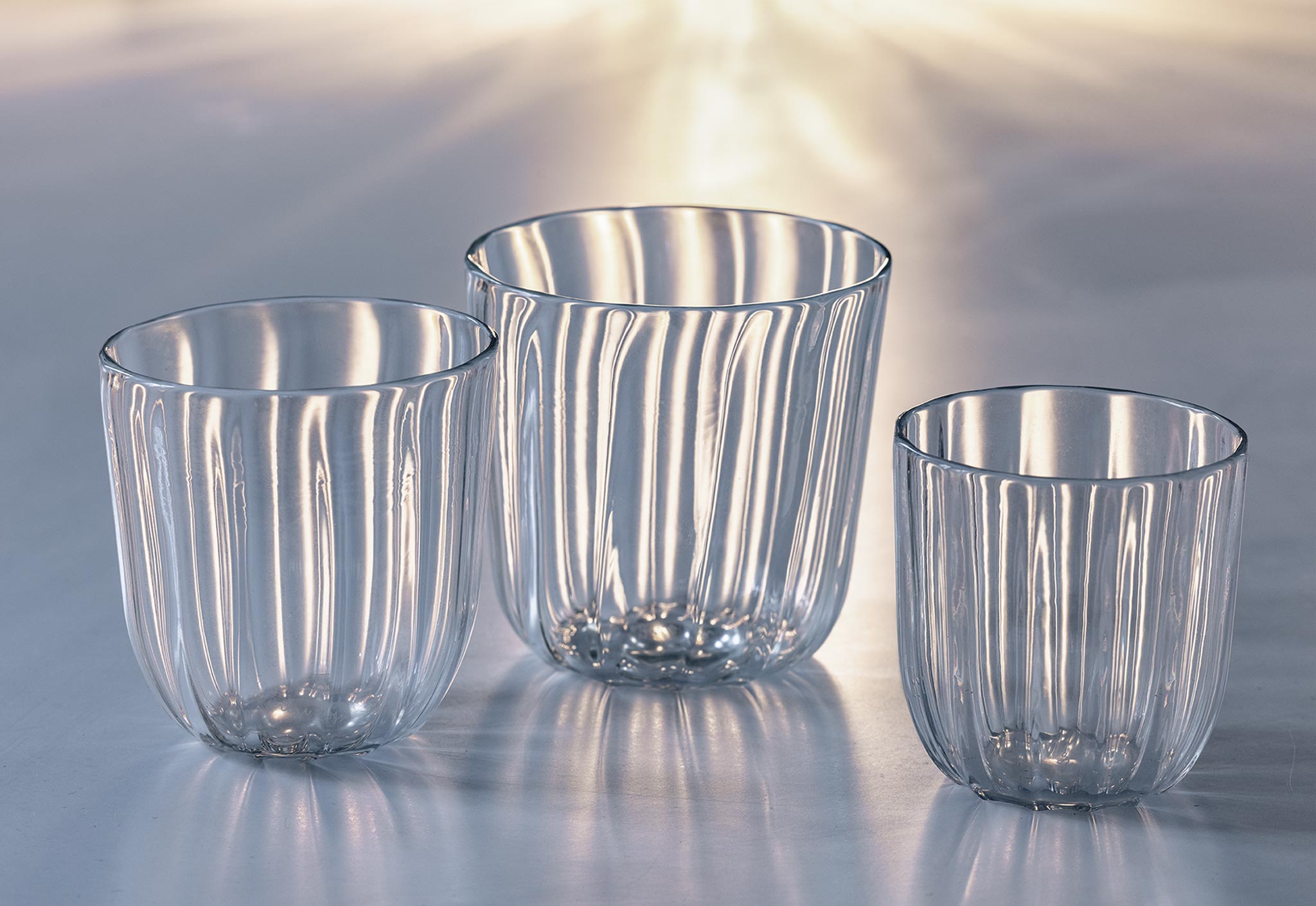 YALI WAVE GLASS CLEAR 