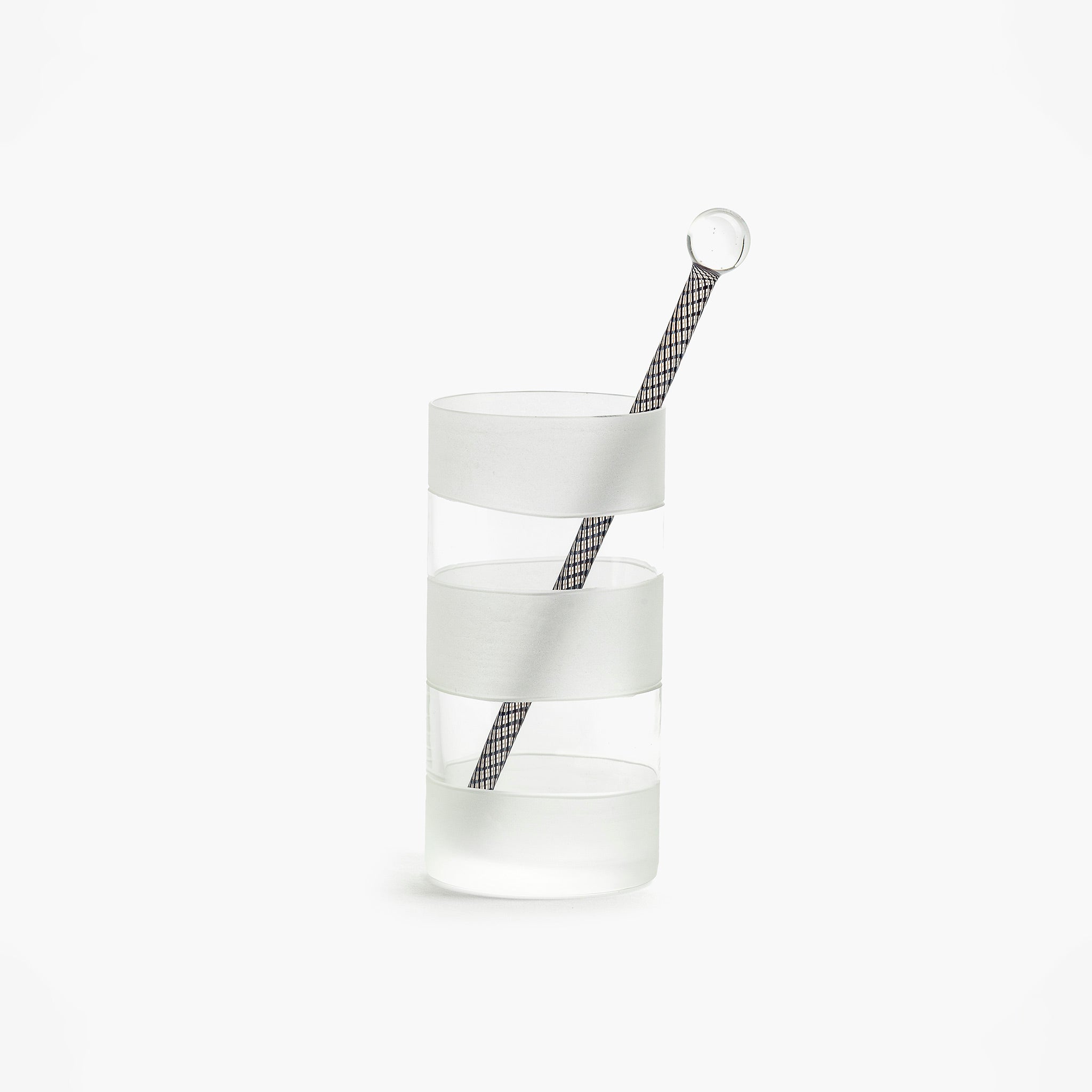 YALI ZANFIRICO COCKTAIL STIRRERS BLACK SET OF TWO