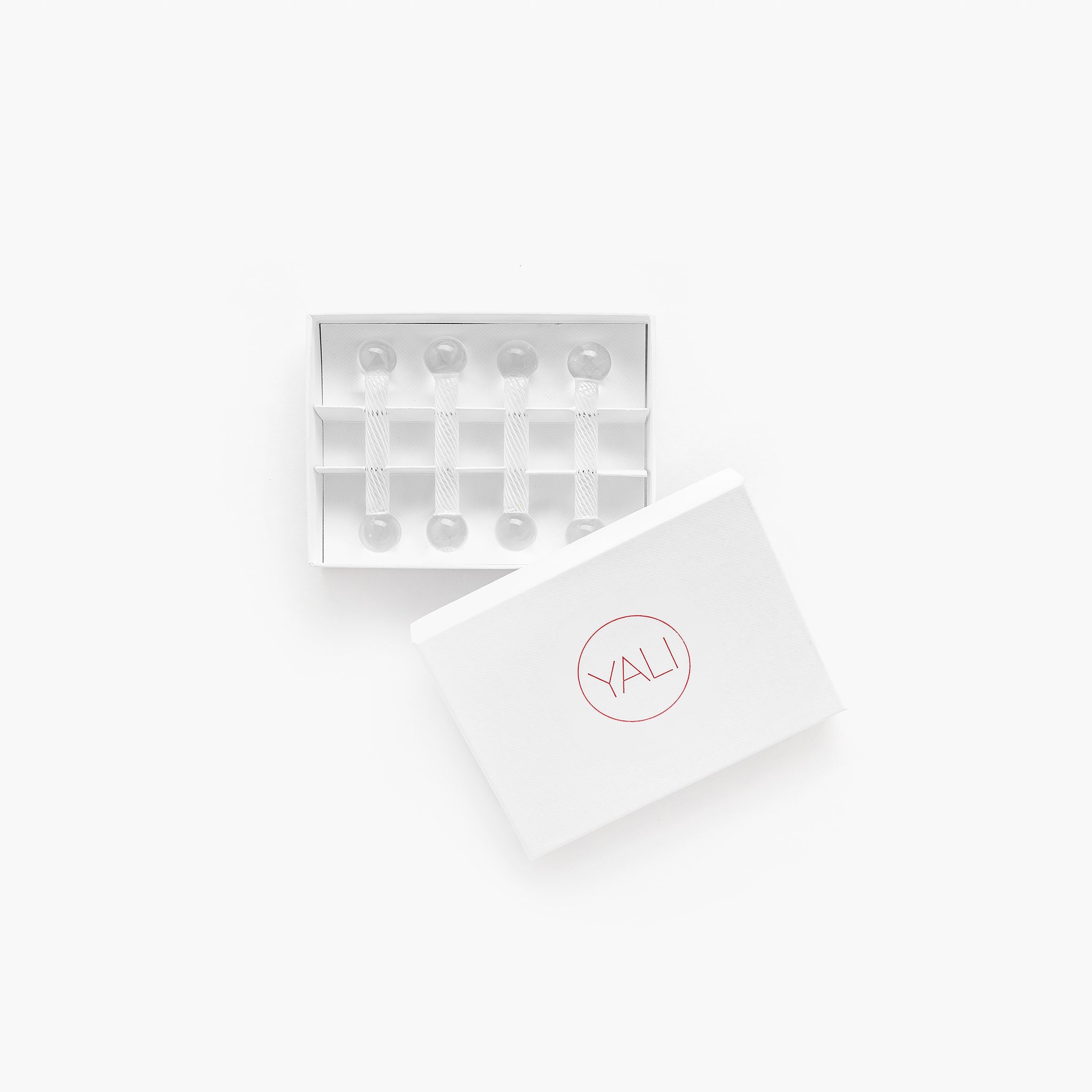YALI ZANFIRICO CUTLERY REST CLEAR SET OF FOUR