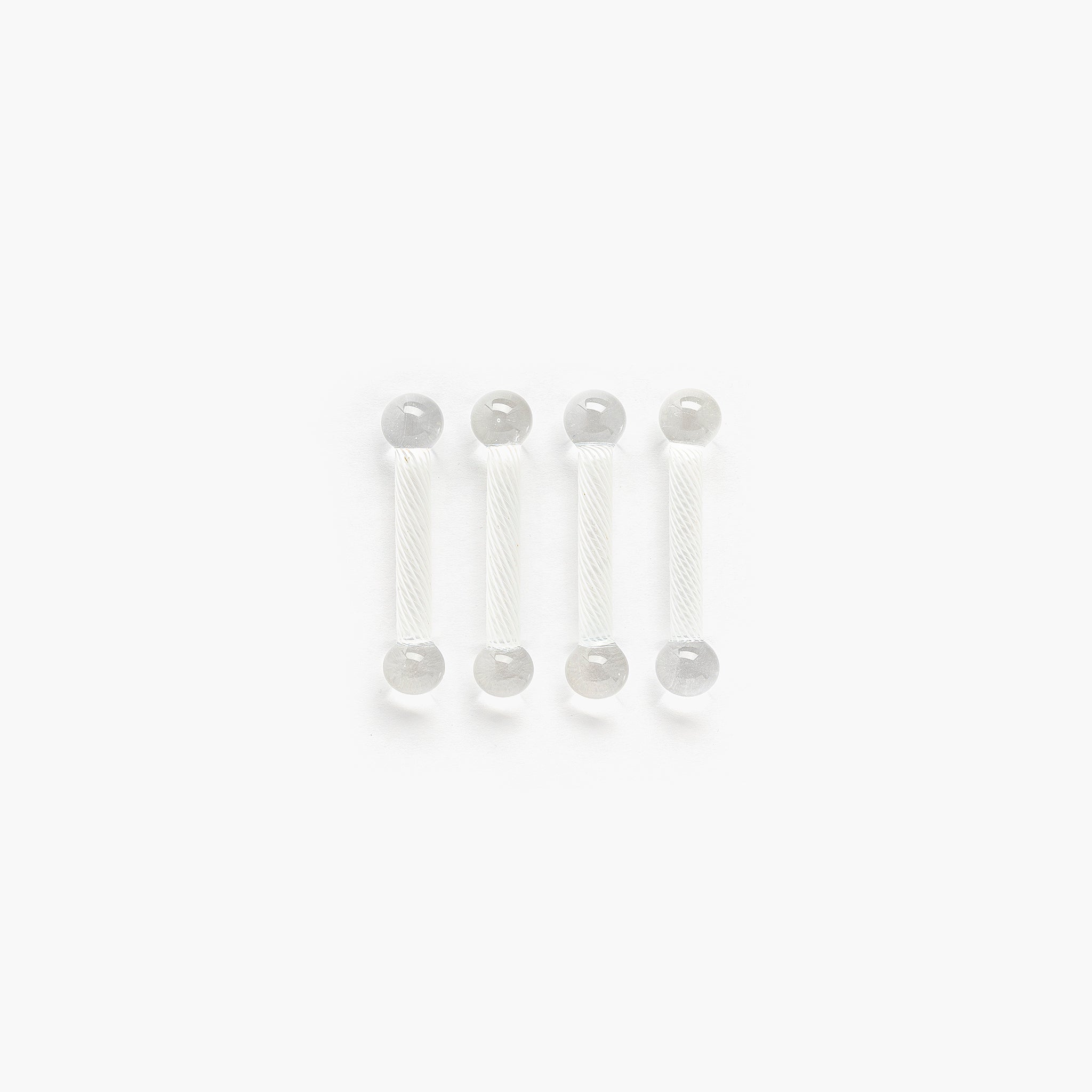 YALI ZANFIRICO CUTLERY REST CLEAR SET OF FOUR